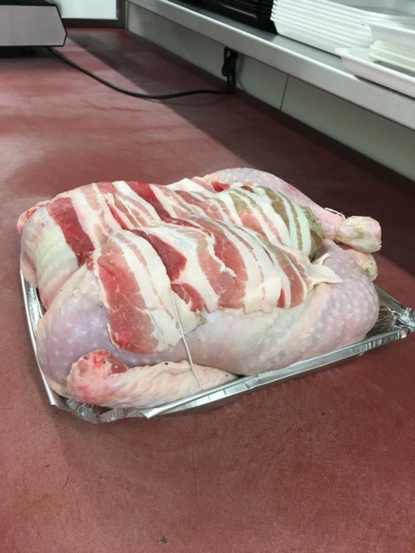 Gevulde Kerstkalkoen  //prijs per kg gewicht EINDE BESTELLING